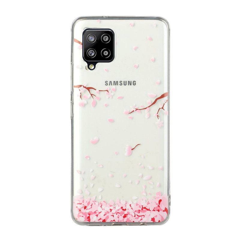 Coque Samsung Galaxy A12 Pétales