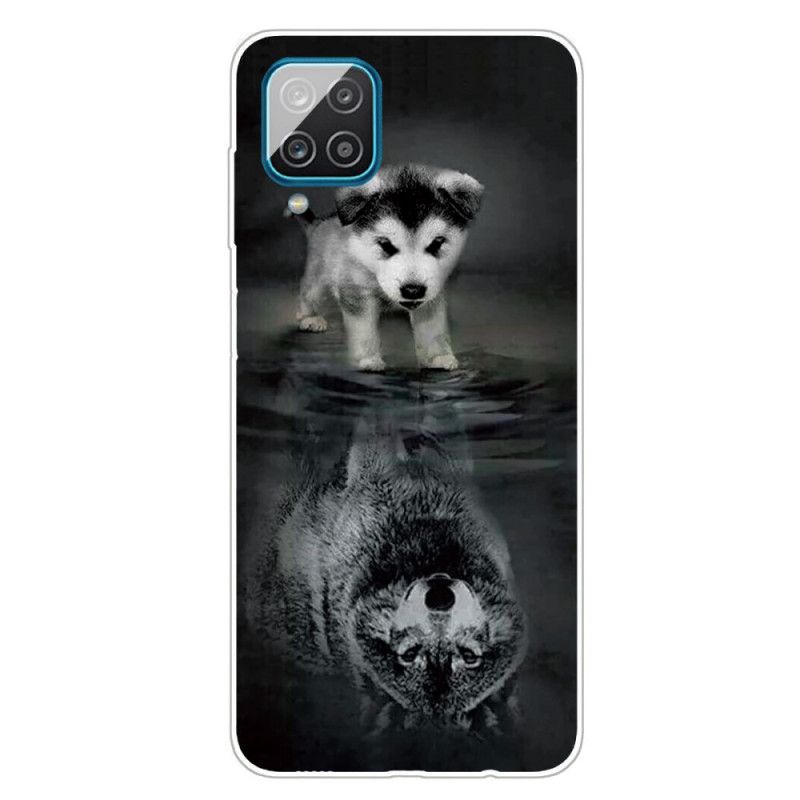 Coque Samsung Galaxy A12 Rêve De Chiot