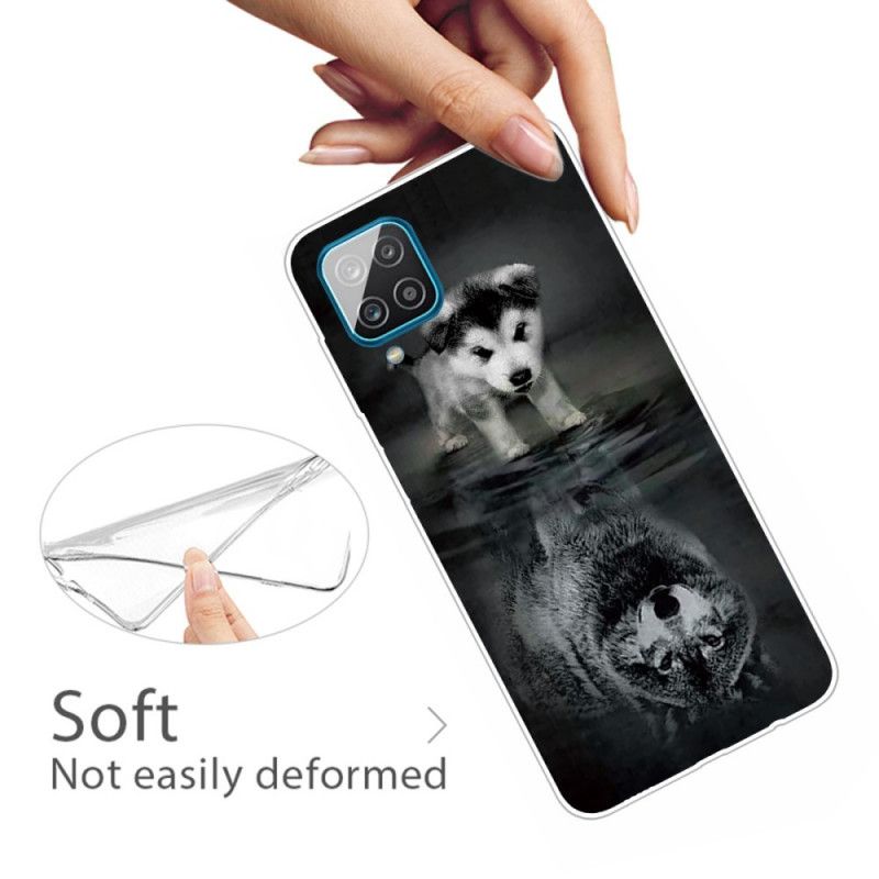 Coque Samsung Galaxy A12 Rêve De Chiot