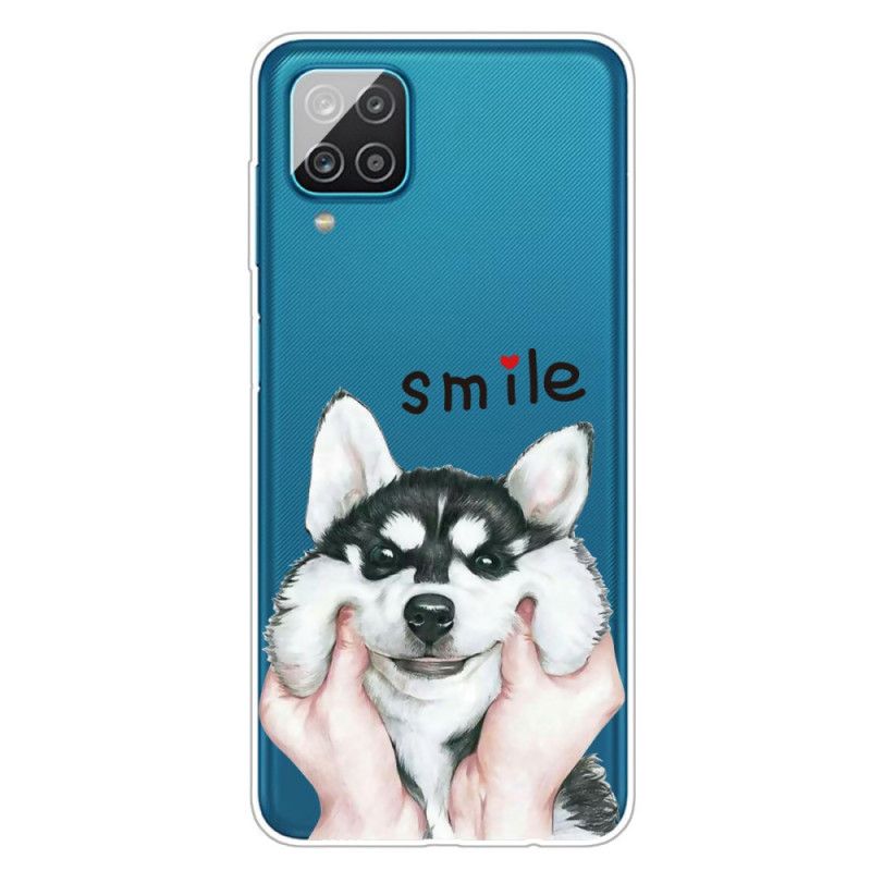 Coque Samsung Galaxy A12 Smile Dog