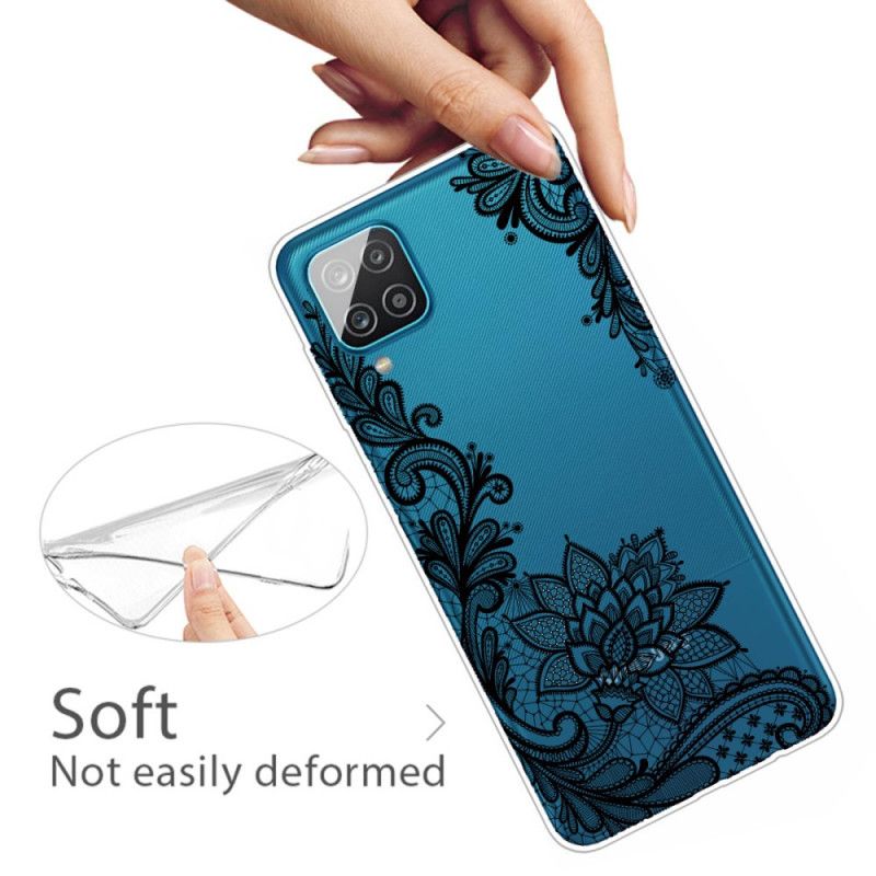 Coque Samsung Galaxy A12 Sublime Dentelle