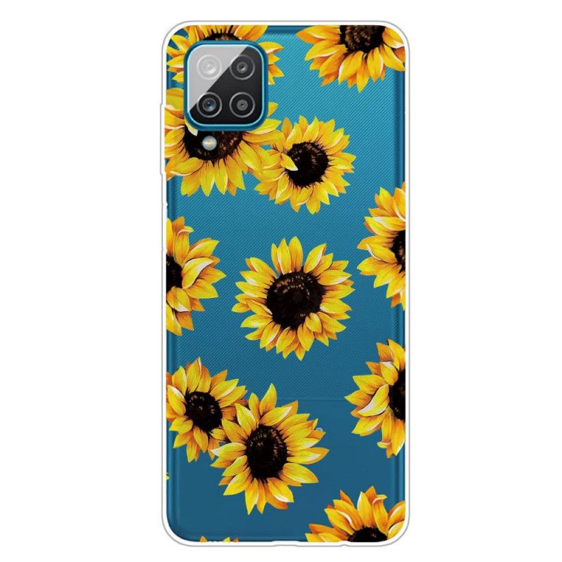 Coque Samsung Galaxy A12 Tournesols