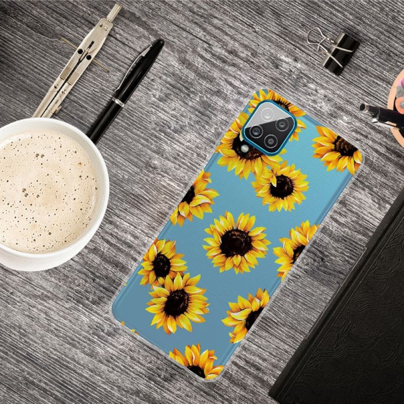 Coque Samsung Galaxy A12 Tournesols