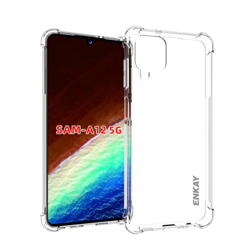 Coque Samsung Galaxy A12 Transparente Enkay