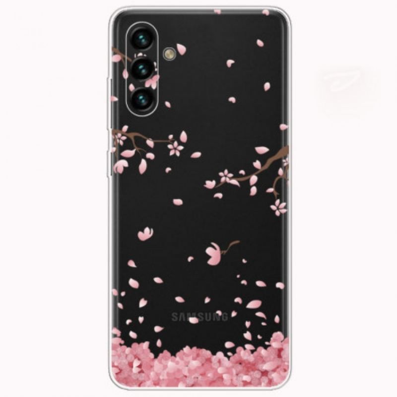 Coque Samsung Galaxy A13 5G / A04s Branches à Fleurs