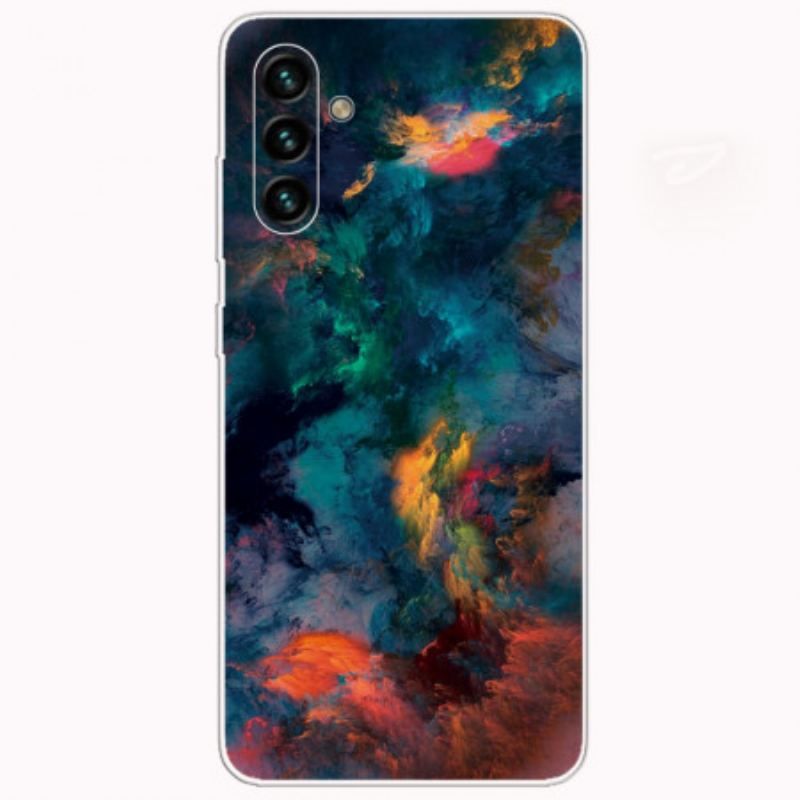 Coque Samsung Galaxy A13 5G / A04s Nuages Colorés