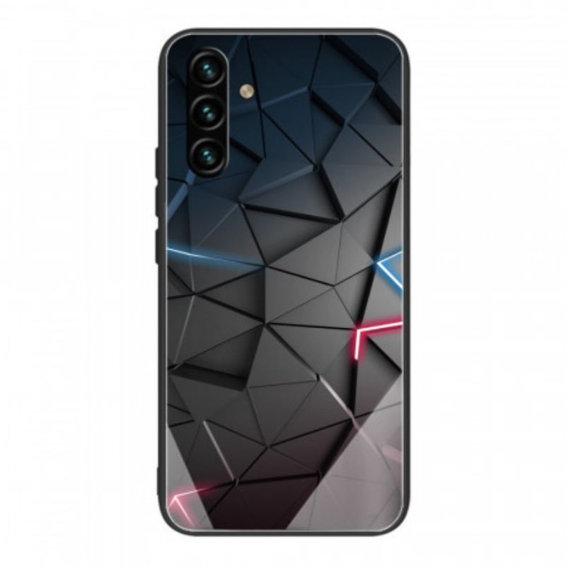 Coque Samsung Galaxy A13 5G / A04s Verre Trempé Géométrie