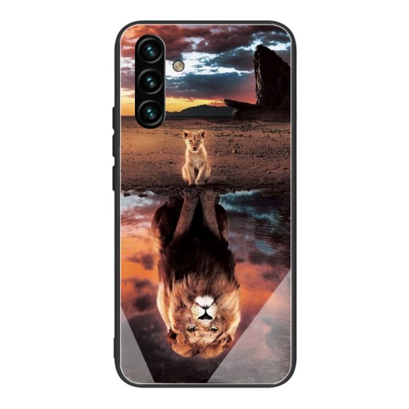 Coque Samsung Galaxy A13 5G / A04s Verre Trempé Rêve de Lionceau