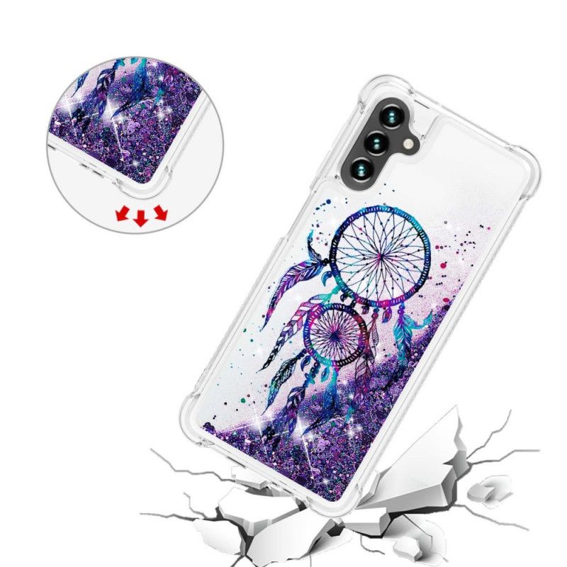 Coque Samsung Galaxy A13 5G Attrape Rêves Paillettes