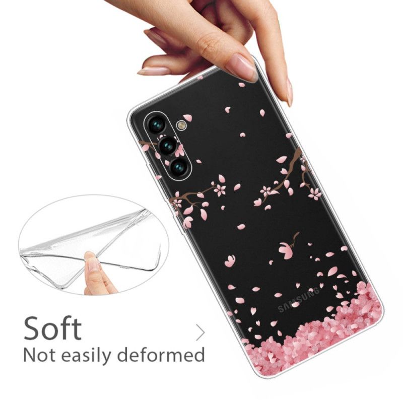 Coque Samsung Galaxy A13 5G Branches À Fleurs