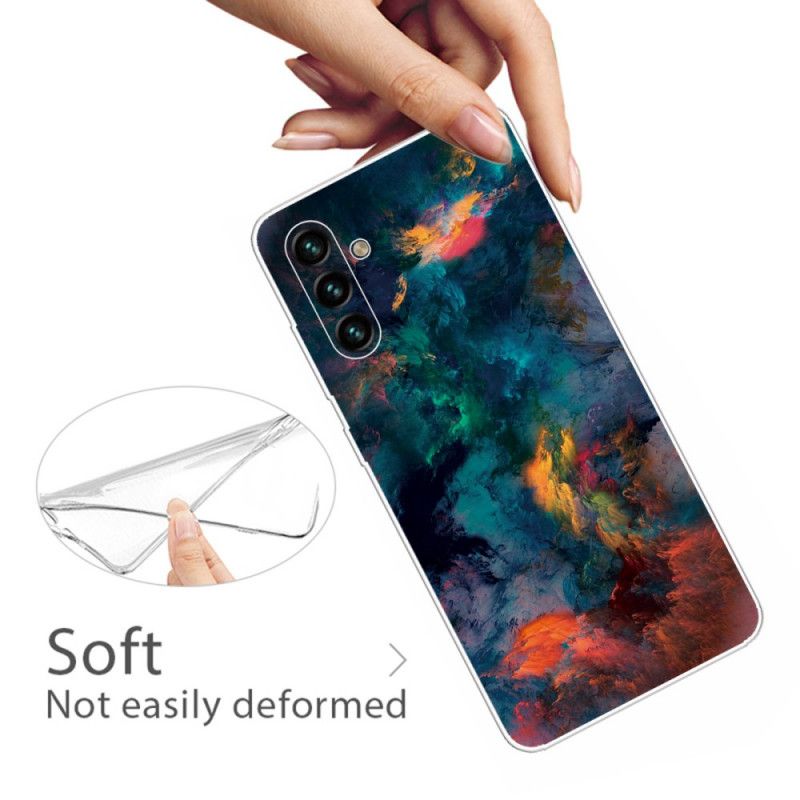 Coque Samsung Galaxy A13 5G Nuages Colorés