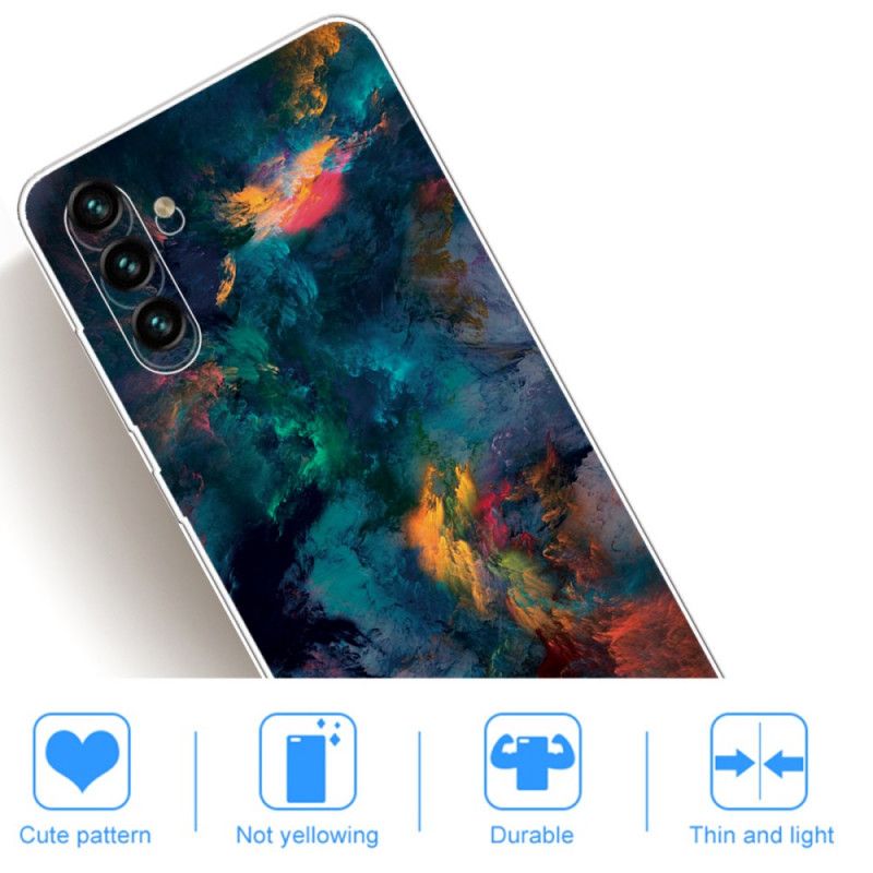 Coque Samsung Galaxy A13 5G Nuages Colorés