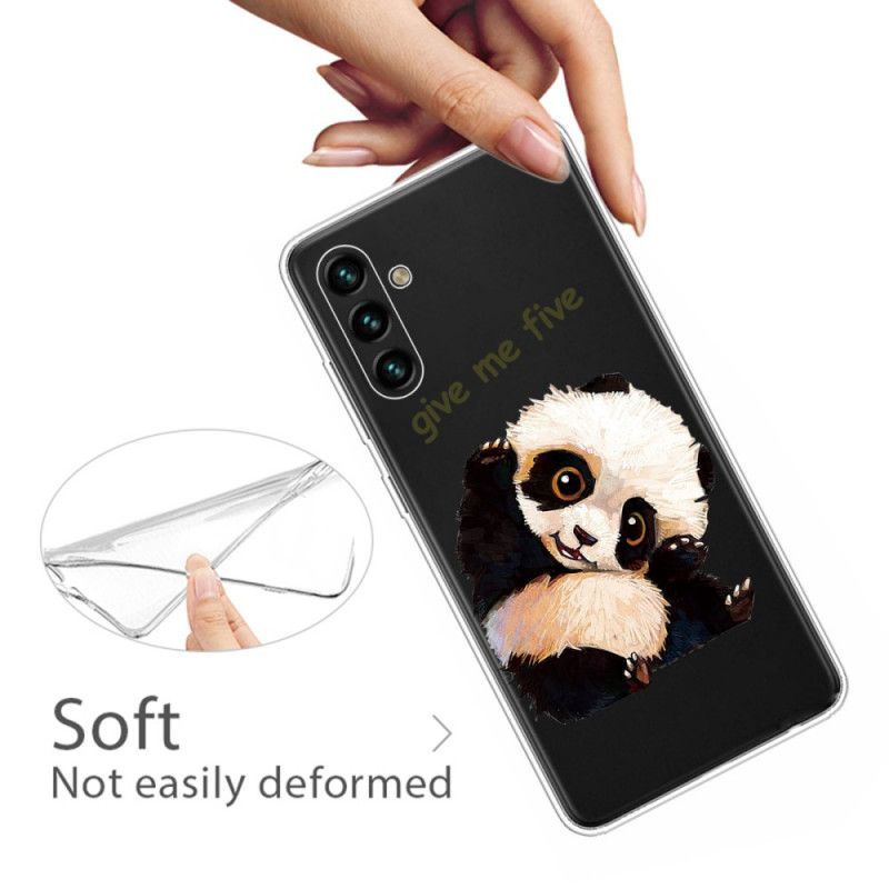 Coque Samsung Galaxy A13 5G Panda Give Me Five
