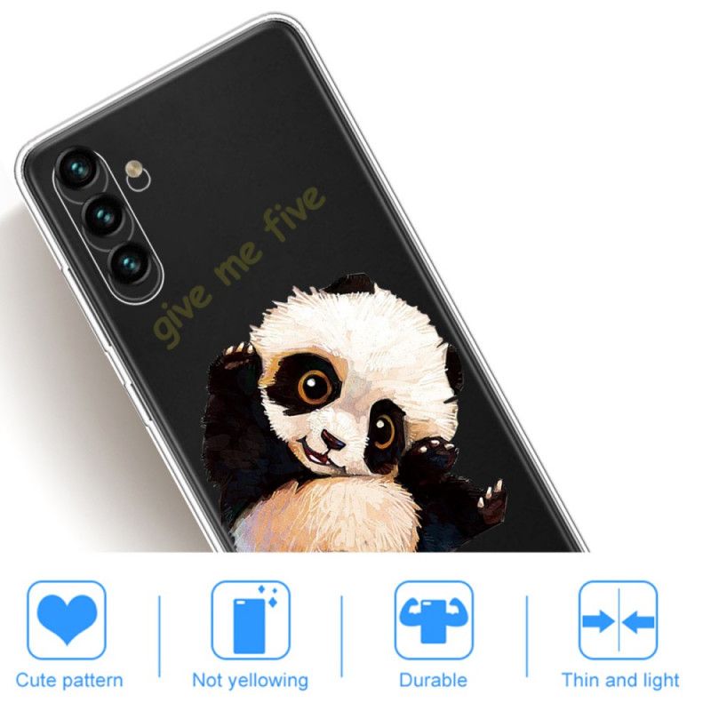 Coque Samsung Galaxy A13 5G Panda Give Me Five