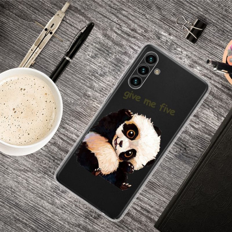 Coque Samsung Galaxy A13 5G Panda Give Me Five