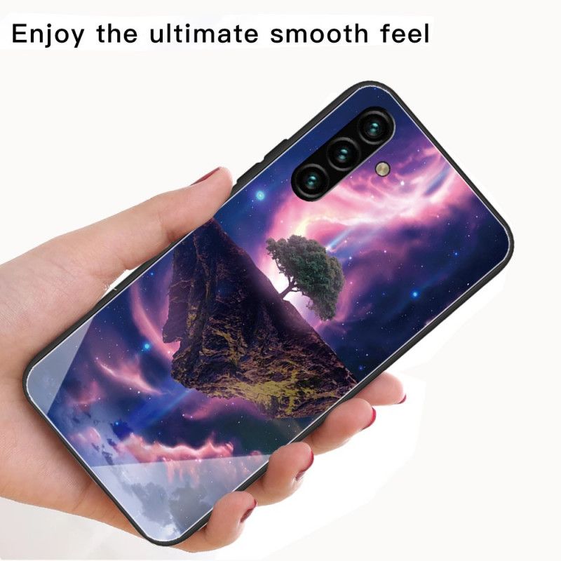 Coque Samsung Galaxy A13 5G Verre Trempé Arbre Du Monde