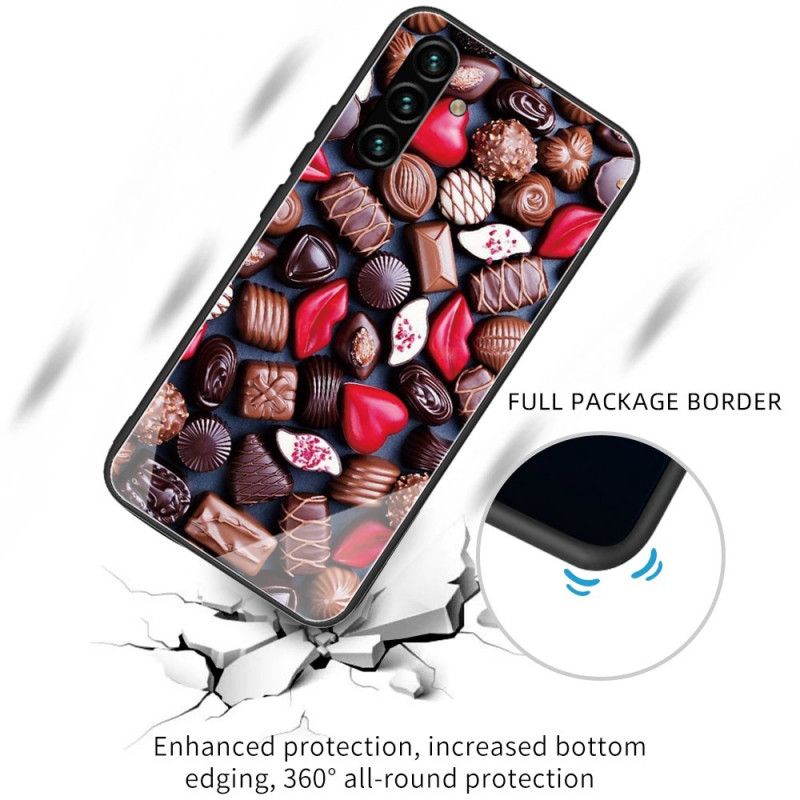 Coque Samsung Galaxy A13 5G Verre Trempé Chocolat