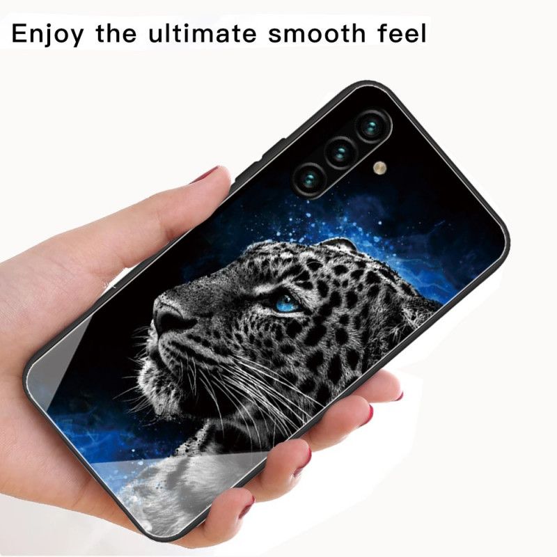 Coque Samsung Galaxy A13 5G Verre Trempé Face De Félin