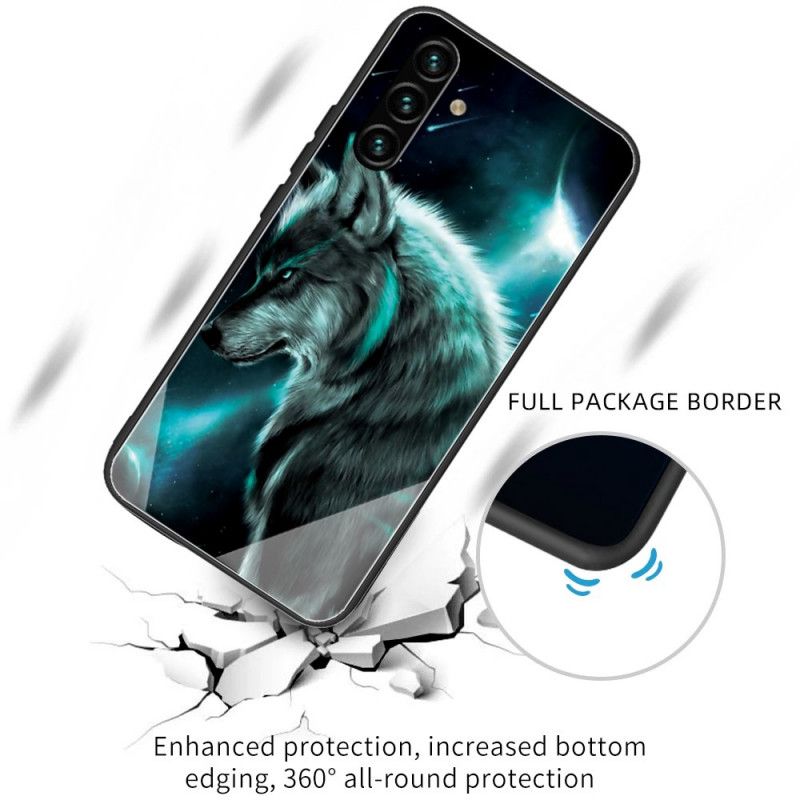 Coque Samsung Galaxy A13 5G Verre Trempé Loup