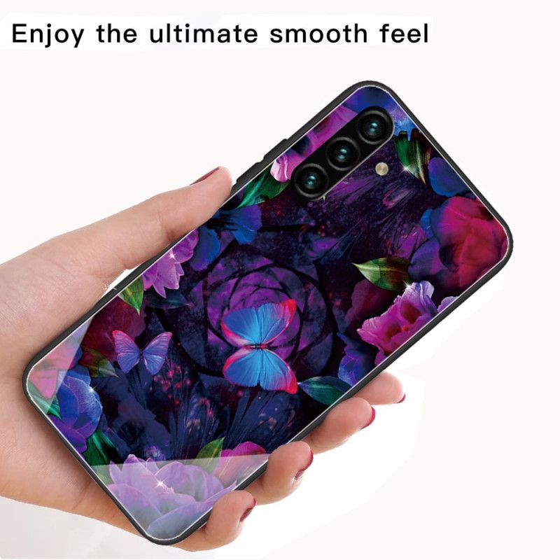 Coque Samsung Galaxy A13 5G Verre Trempé Variation Papillons