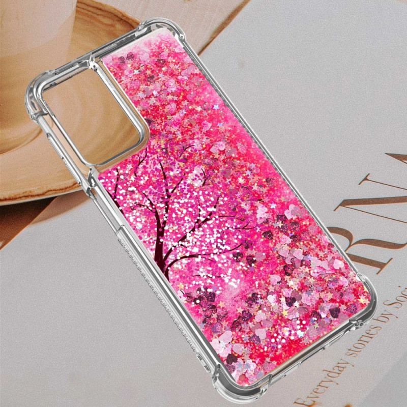 Coque Samsung Galaxy A13 Arbre Paillettes