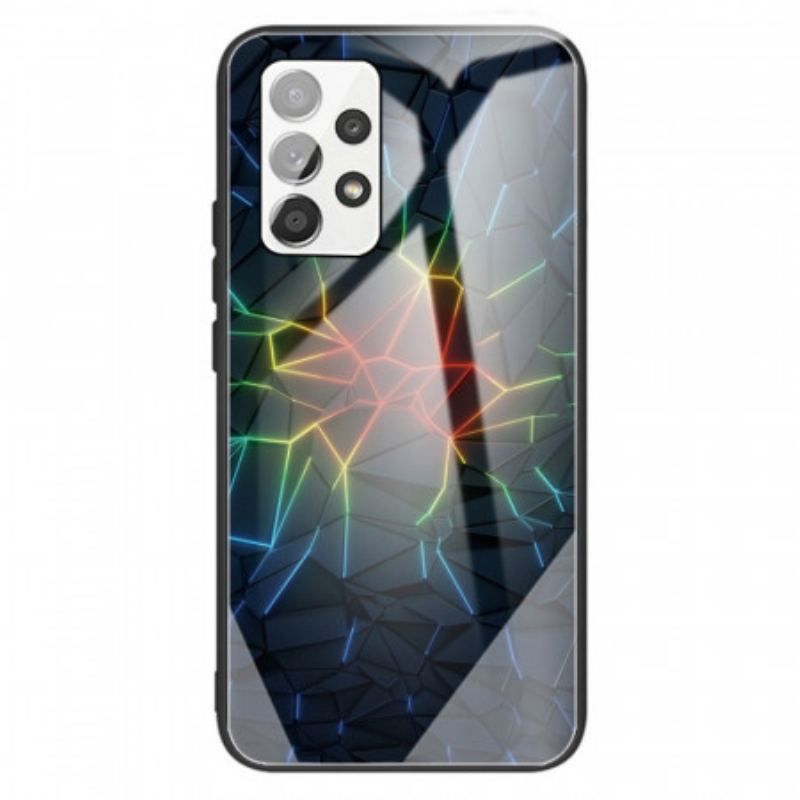 Coque Samsung Galaxy A13 Verre Trempé Geometry