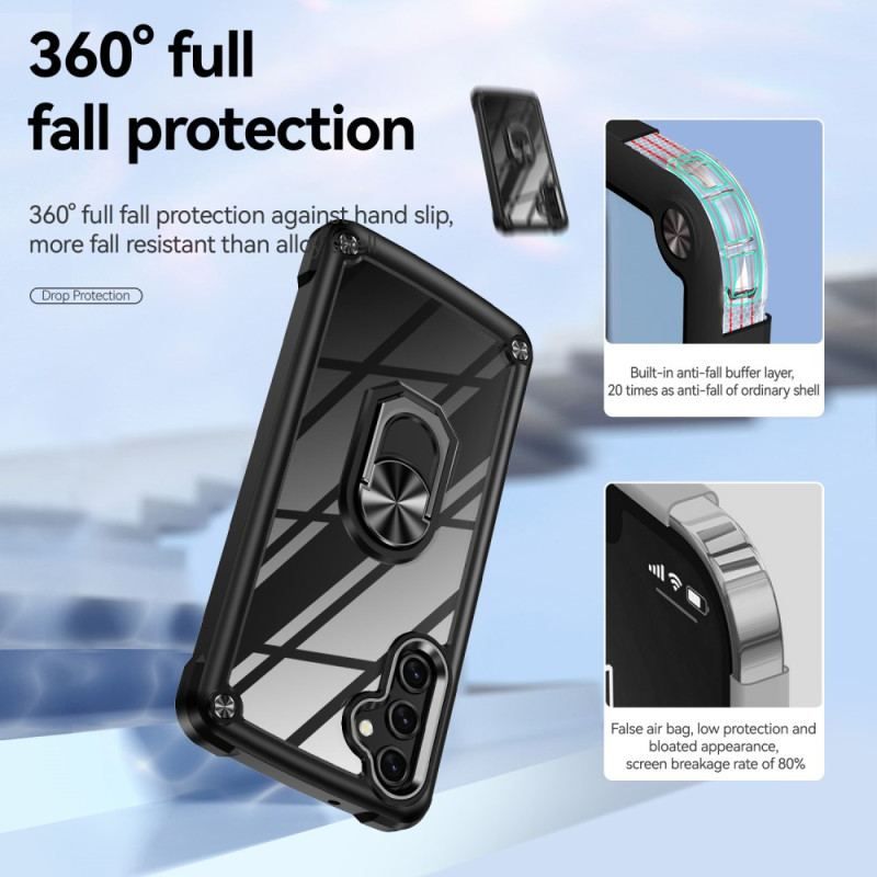 Coque Samsung Galaxy A14 5G / A14 Anneau-Support Métal