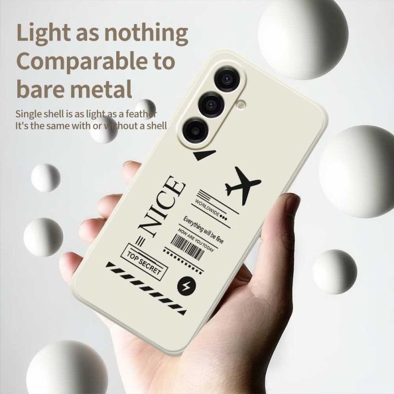 Coque Samsung Galaxy A17 4G / 5G Billet d'Embarquement