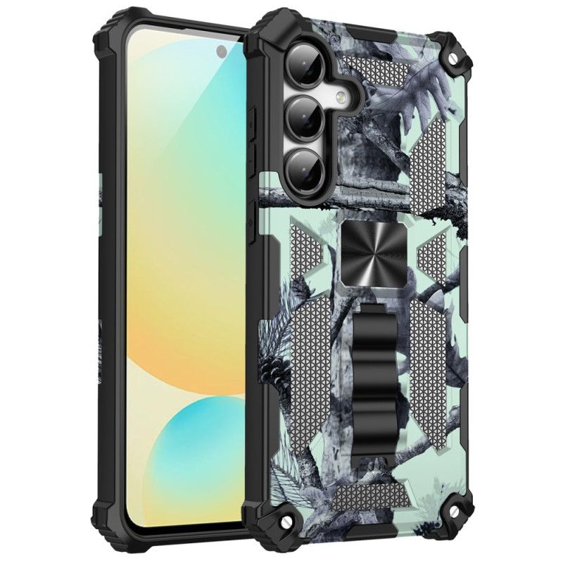 Coque Samsung Galaxy A17 4G / 5G Camouflage avec Support Intégré
