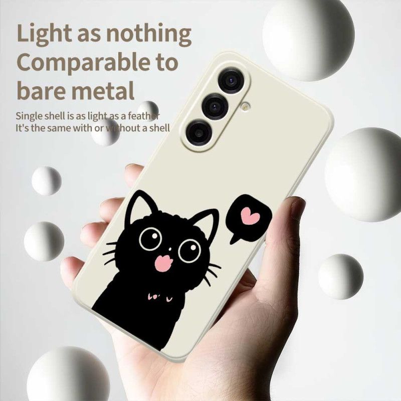 Coque Samsung Galaxy A17 4G / 5G Chat Noir
