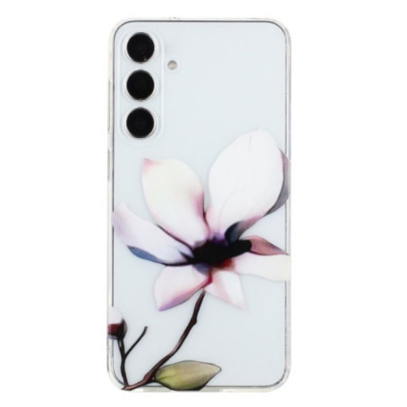 Coque Samsung Galaxy A17 4G / 5G Fleur Blanche