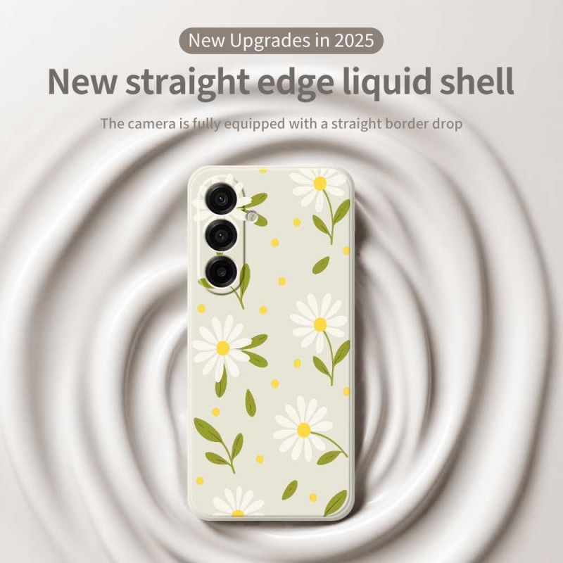 Coque Samsung Galaxy A17 4G / 5G Fleurettes Blanches