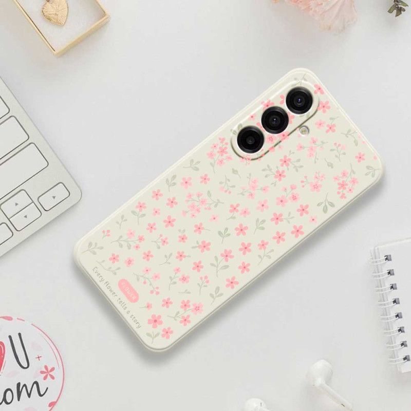 Coque Samsung Galaxy A17 4G / 5G Fleurettes Roses