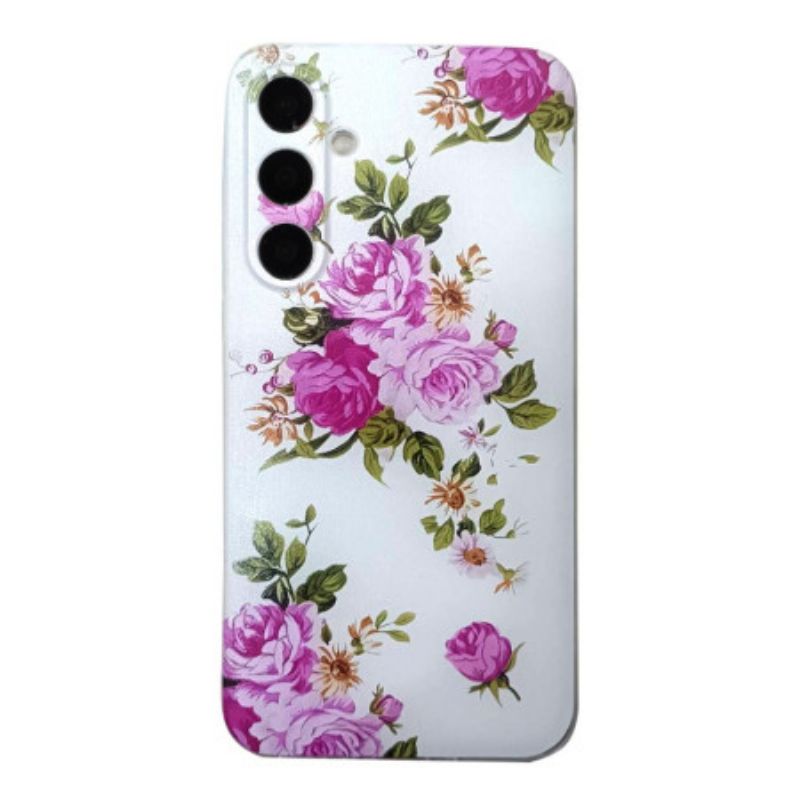 Coque Samsung Galaxy A17 4G / 5G Fleurs Liberty