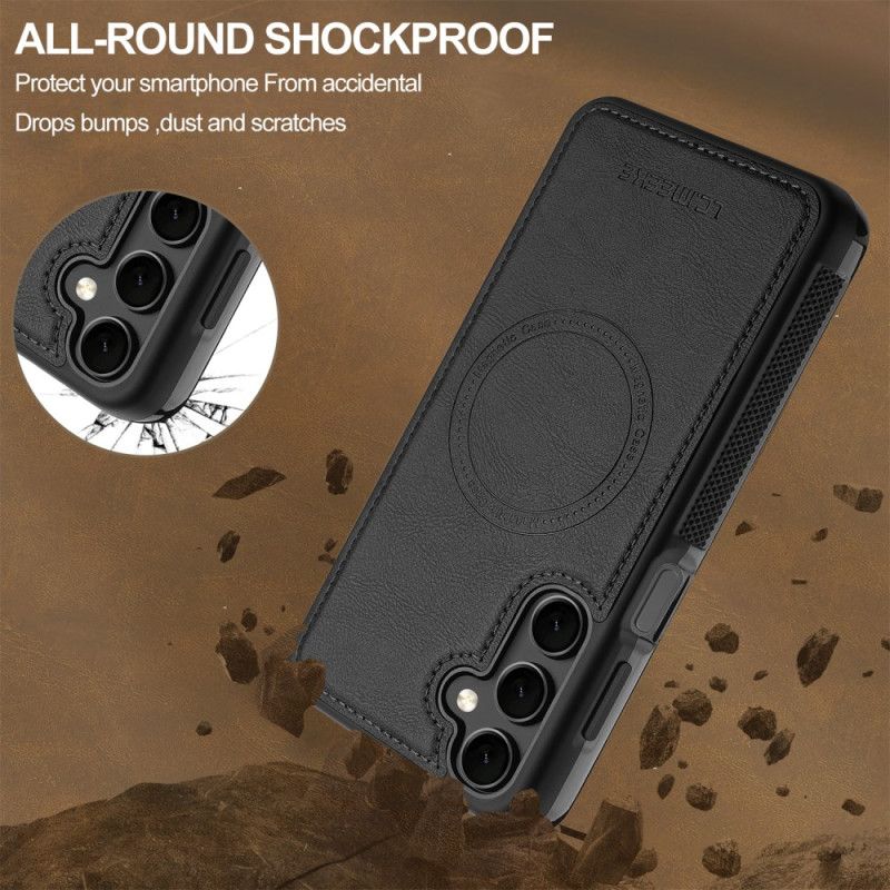 Coque Samsung Galaxy A17 4G / 5G Magnétique Effet Daim