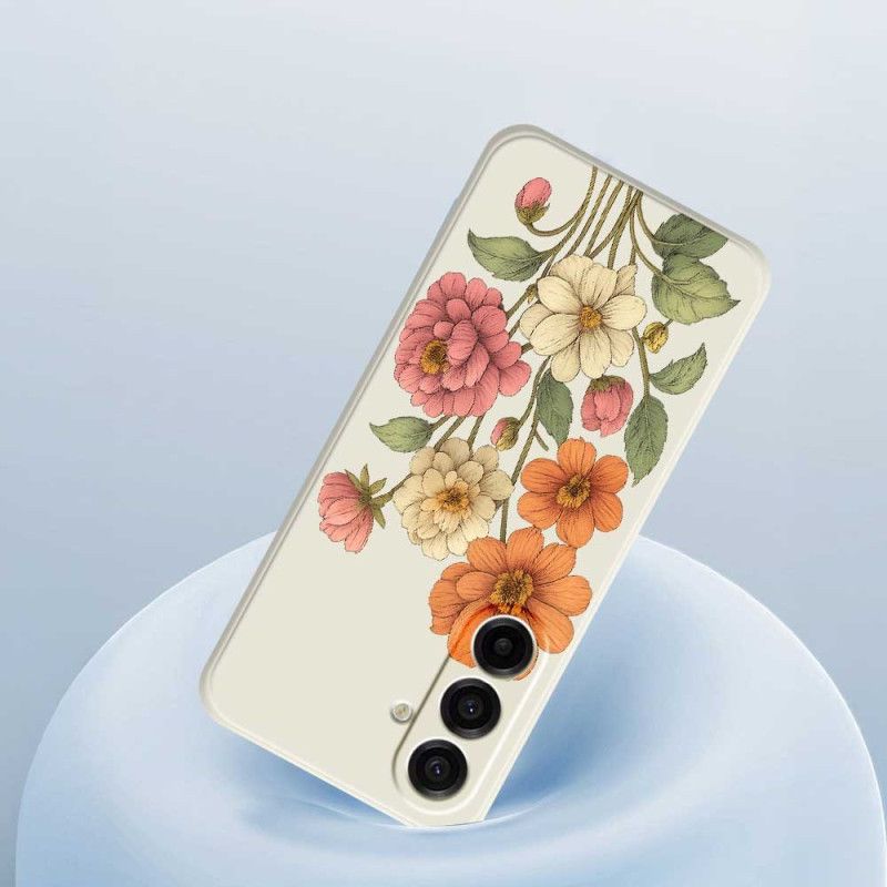 Coque Samsung Galaxy A17 4G / 5G Motif Floral