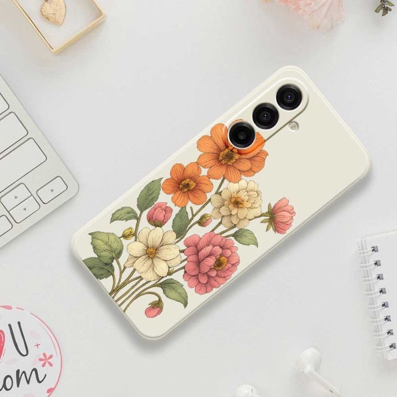 Coque Samsung Galaxy A17 4G / 5G Motif Floral
