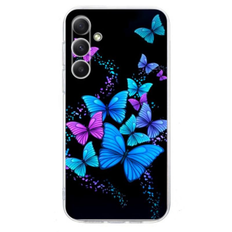 Coque Samsung Galaxy A17 4G / 5G Papillons Colorés