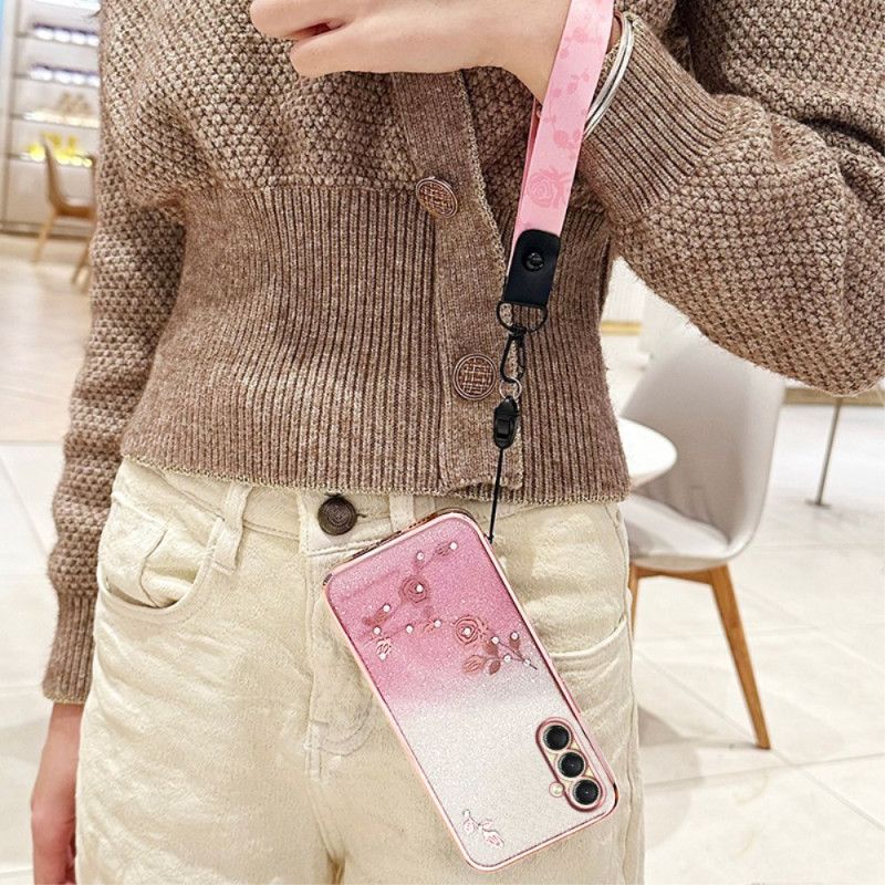 Coque Samsung Galaxy A17 4G / 5G Strass à Lanières KADEM