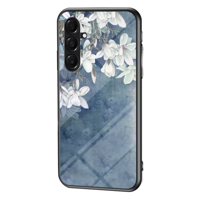 Coque Samsung Galaxy A17 4G / 5G Verre Trempé Fleurs