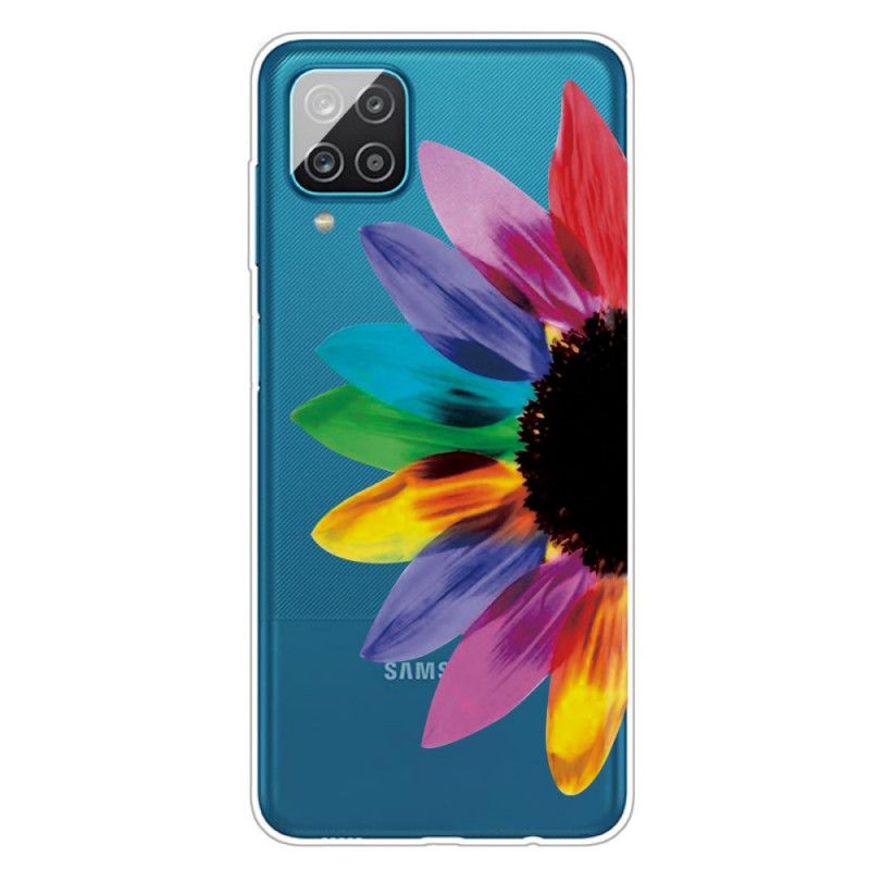 Coque Samsung Galaxy A2 Fleur Colorée