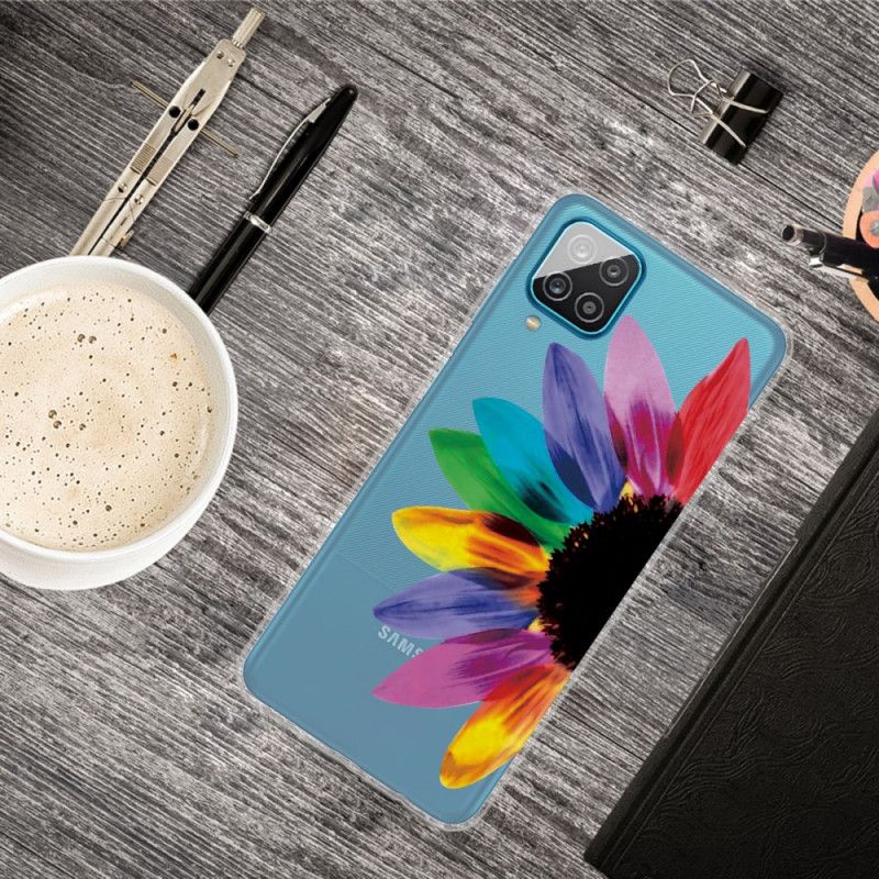 Coque Samsung Galaxy A2 Fleur Colorée