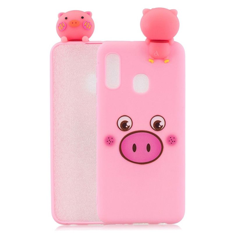 Coque Samsung Galaxy A20e Apollon Le Cochon 3d