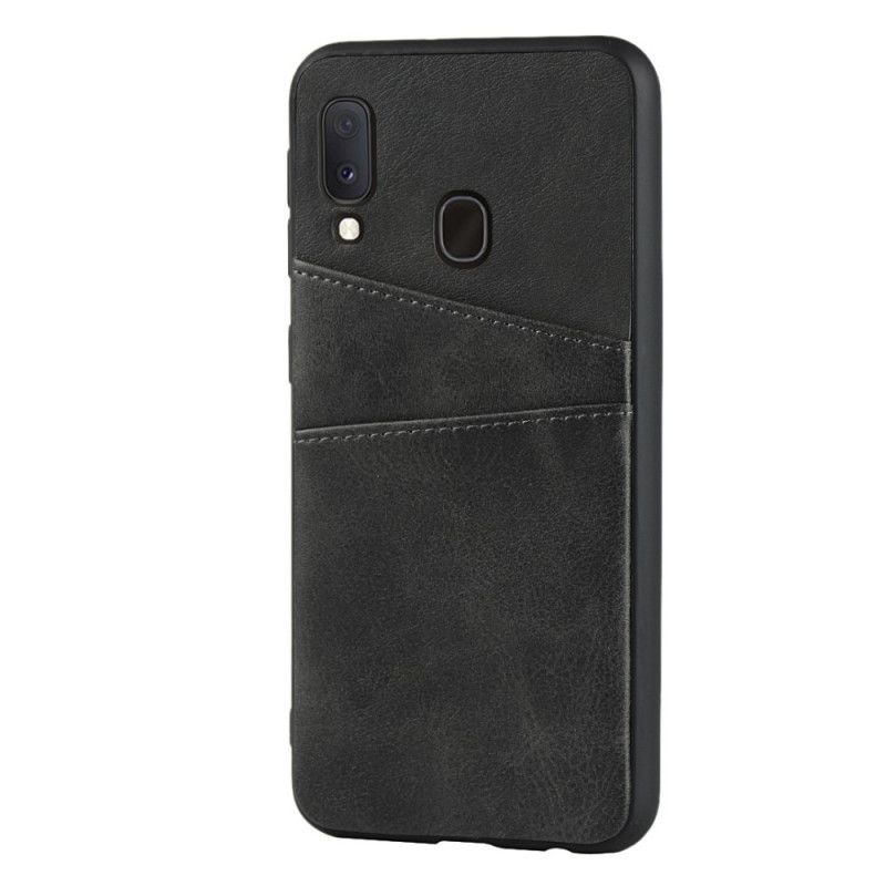 Coque Samsung Galaxy A20e Dual Porte Cartes