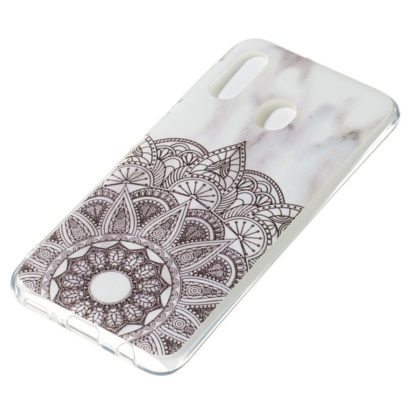 Coque Samsung Galaxy A20e Mandala Marbré