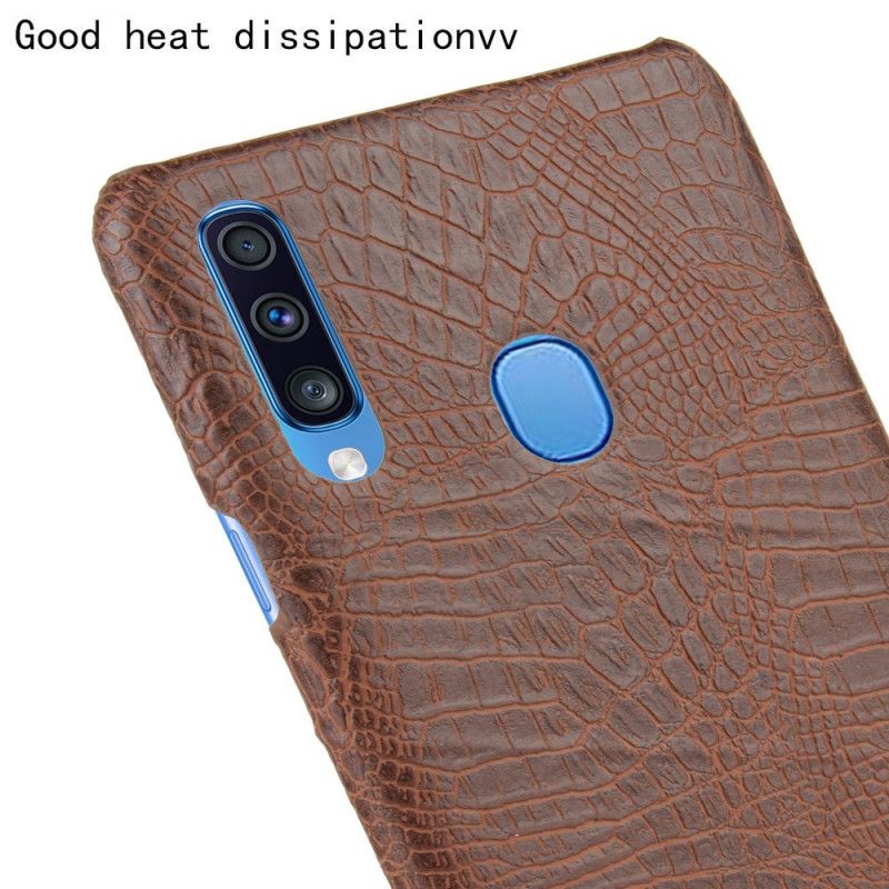 Coque Samsung Galaxy A20s Effet Peau De Crocodile