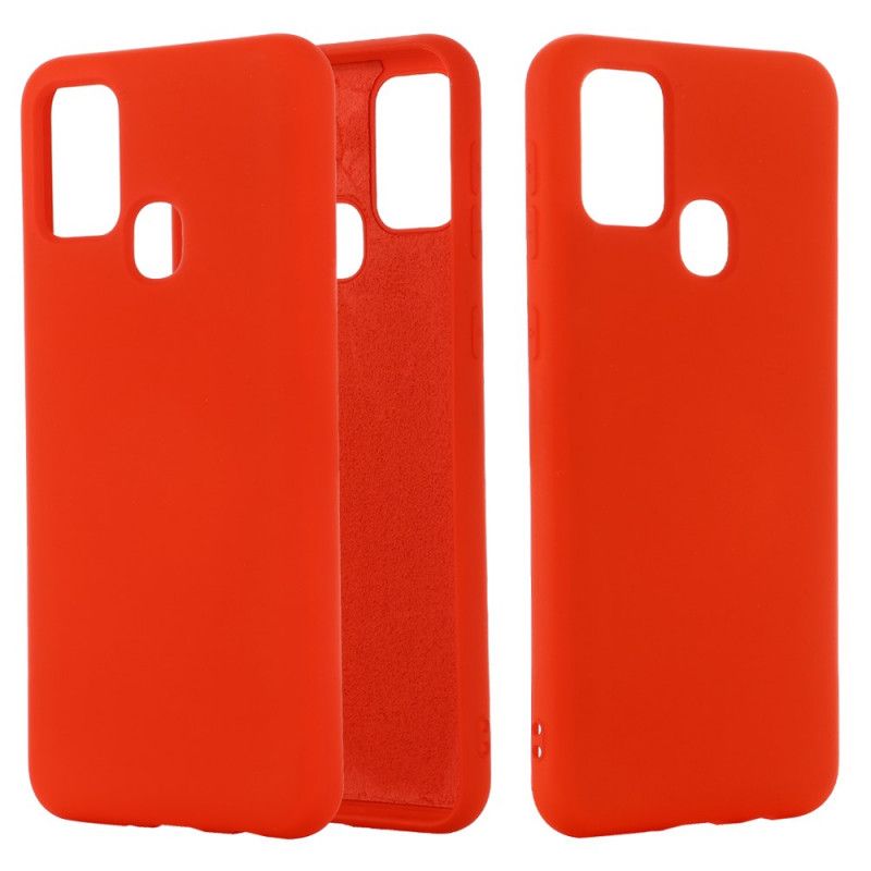 Coque Samsung Galaxy A21s Liquide Silicone