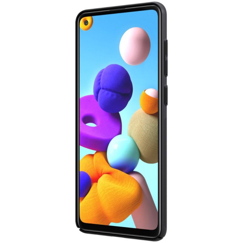 Coque Samsung Galaxy A21s Rigide Givré Nillkin