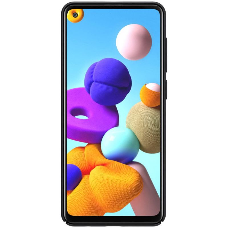 Coque Samsung Galaxy A21s Rigide Givré Nillkin