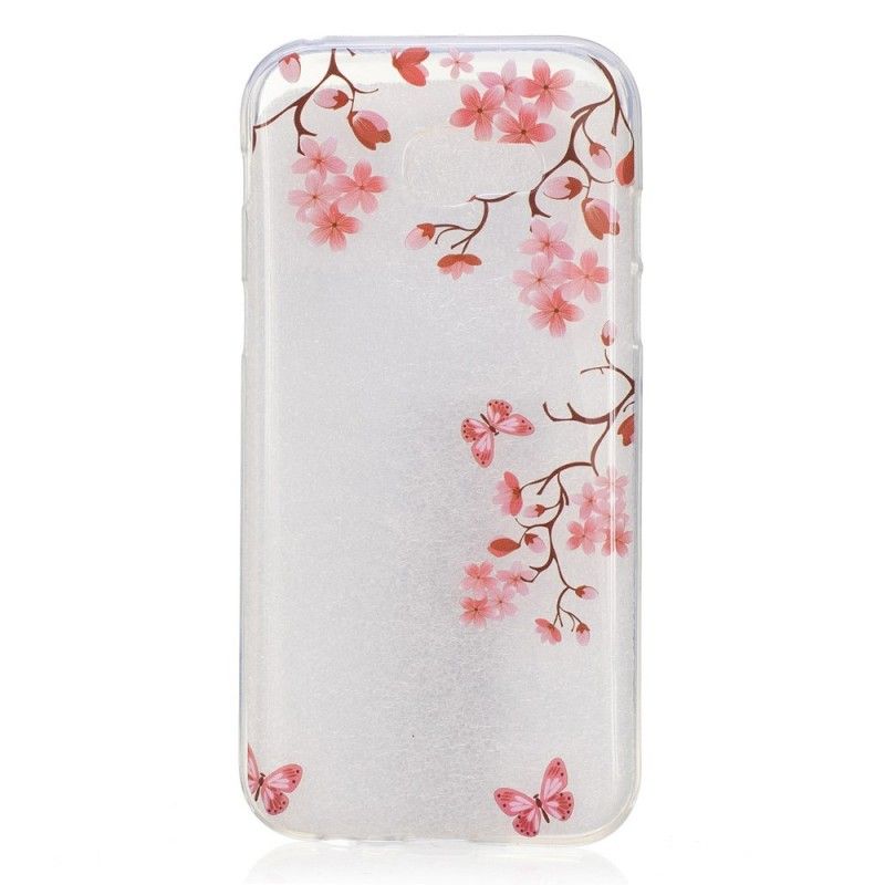 Coque Samsung Galaxy A3 2017 Arbre À Fleurs